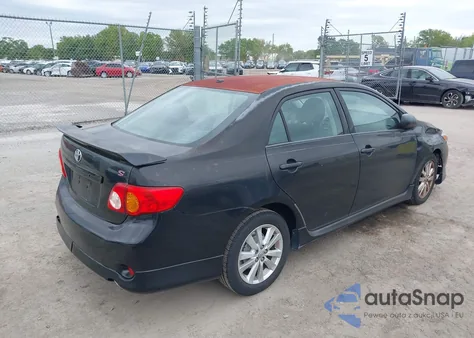 2010 Toyota Corolla S из США, поврежденный, VIN 2T1BU4EE5AC288971